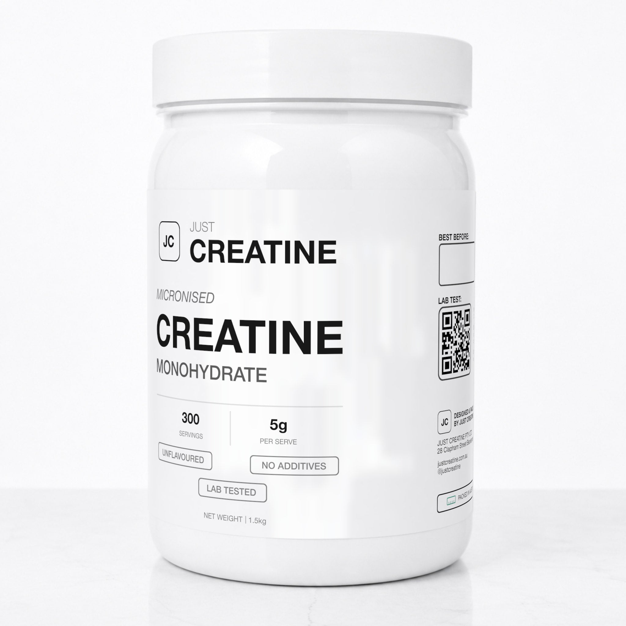 1.5kg Creatine Monohydrate - Tub