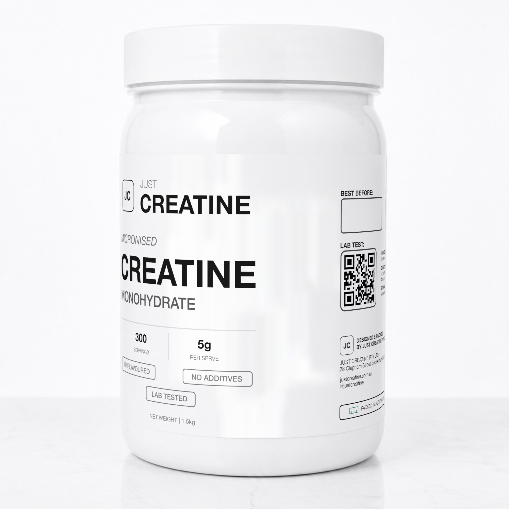 1.5kg Creatine Monohydrate - Tub
