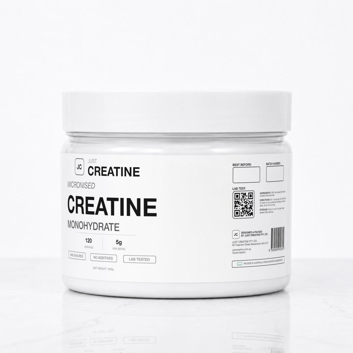 600g Creatine Monohydrate | Tub