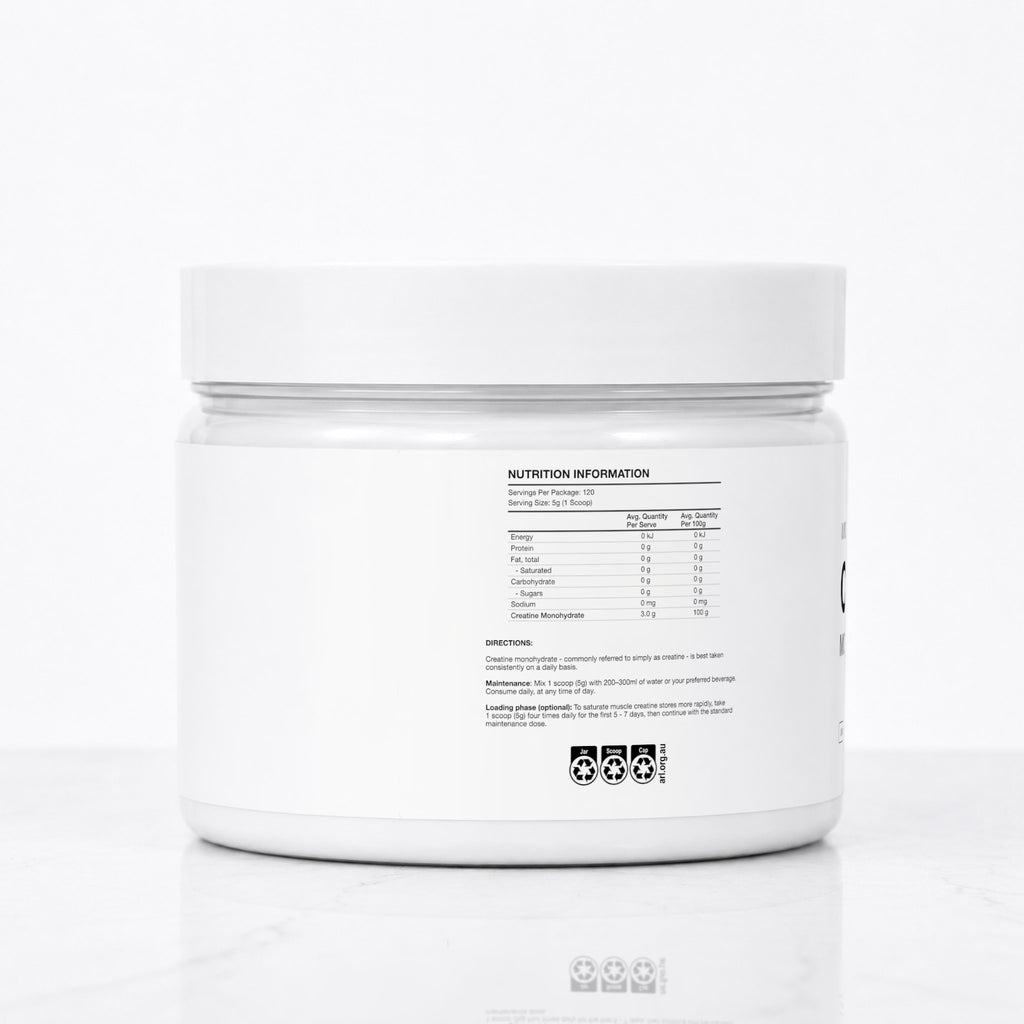 600g Creatine Monohydrate | Tub