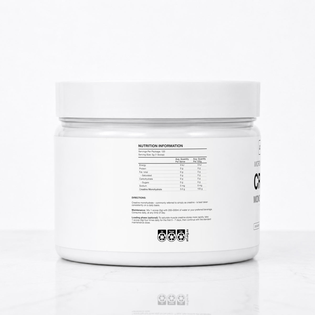 600g Creatine Monohydrate | Tub