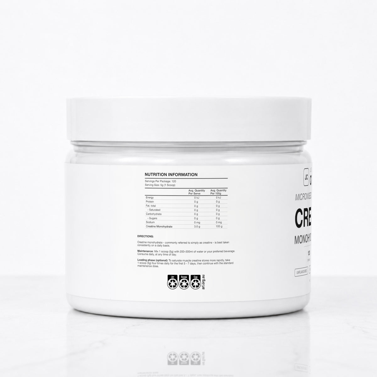 600g Creatine Monohydrate | Tub